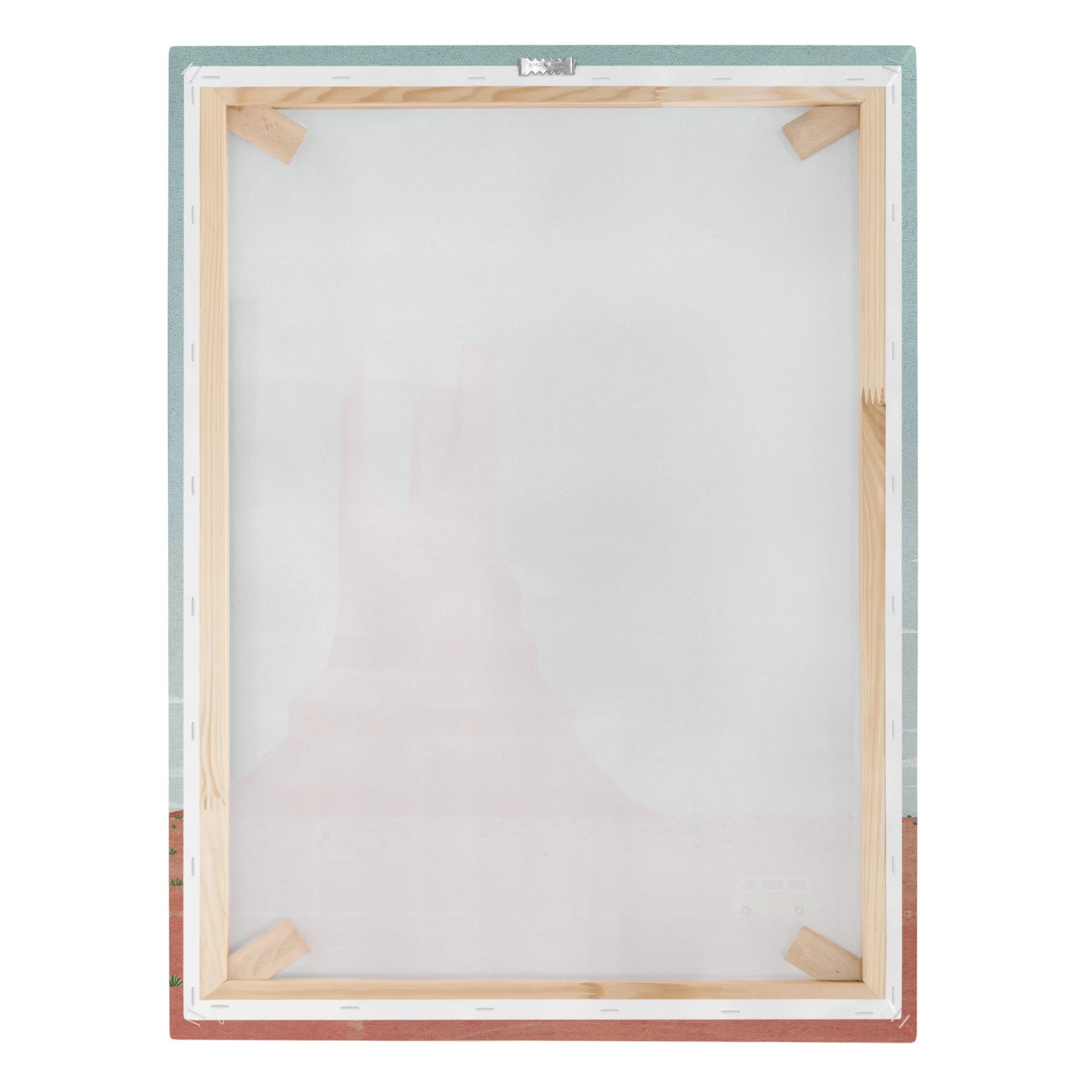 Leinwandbild - Reiseposter - Route 66 In Rot 9 Leinwandbild - Reiseposter - Route 66 In Rot – Bild 7