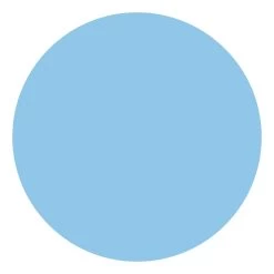 Runde Tapete - Colour Light Blue In Blau -Petromax Store wallart runde tapete colour light blue in blau 6