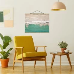 Stoffbild Mit Posterleisten - Das Meer In Türkis 12 Stoffbild Mit Posterleisten - Das Meer In Türkis -Petromax Store wallart stoffbild mit posterleisten das meer in turkis 3