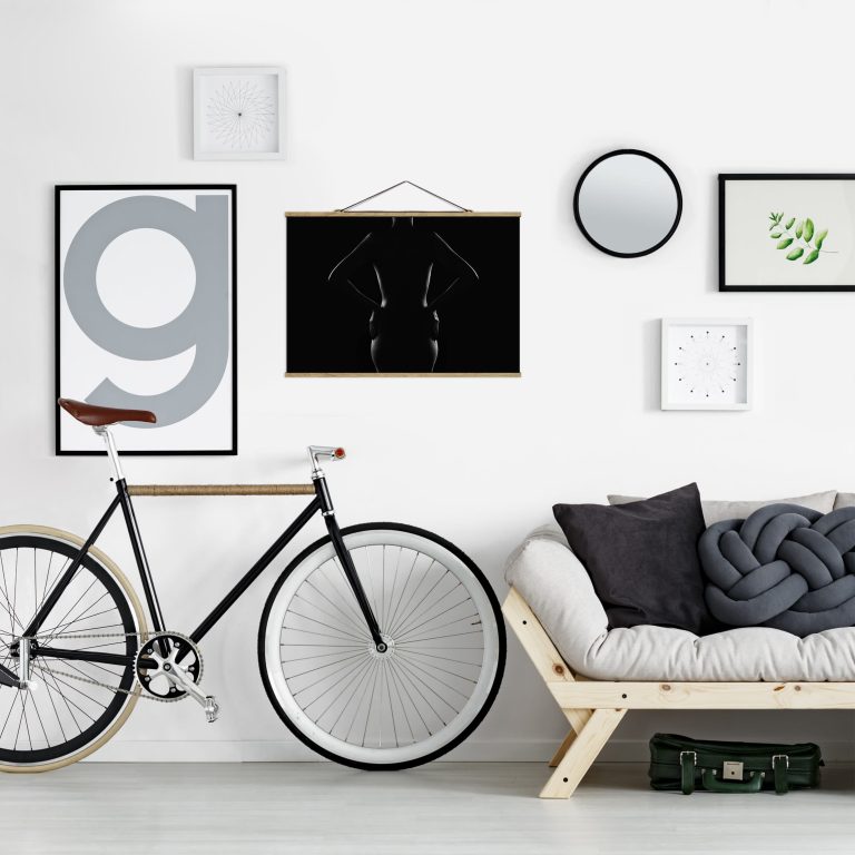 Petromax Store -Petromax Store wallart stoffbild mit posterleisten eszter in schwarz 3 768x768 1