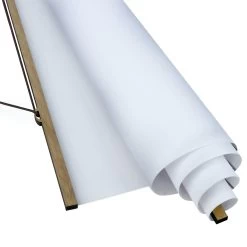 Stoffbild Mit Posterleisten - Sechseckige Streuung I In Pastell -Petromax Store wallart stoffbild mit posterleisten sechseckige streuung i in pastell 5