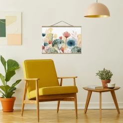 Stoffbild Mit Posterleisten - Wildblumen Im Sommer I In Weiß 11 Stoffbild Mit Posterleisten - Wildblumen Im Sommer I In Weiß -Petromax Store wallart stoffbild mit posterleisten wildblumen im sommer i in weiss 2