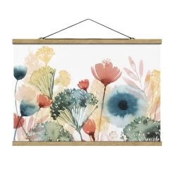 Stoffbild Mit Posterleisten - Wildblumen Im Sommer I In Weiß 13 Stoffbild Mit Posterleisten - Wildblumen Im Sommer I In Weiß -Petromax Store wallart stoffbild mit posterleisten wildblumen im sommer i in weiss 4