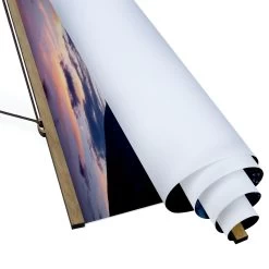 Stoffbild - Paradiesisches Tal In Norwegen In Violett -Petromax Store wallart stoffbild paradiesisches tal in norwegen in violett 5