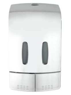 Wenko 2-Kammer Desinfektionsmittel- Und Seifenspender Tartas Chrom In Grau -Petromax Store wenko 2 kammer desinfektionsmittel und seifenspender tartas chrom in grau 8