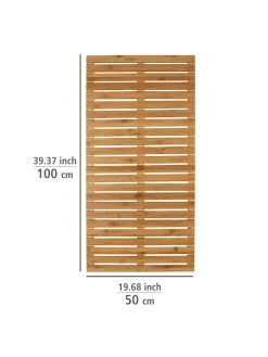 Wenko Baderost Indoor & Outdoor Bambus, 100 X 50 Cm In Natur -Petromax Store wenko baderost indoor and outdoor bambus 100 x 50 cm in natur 3
