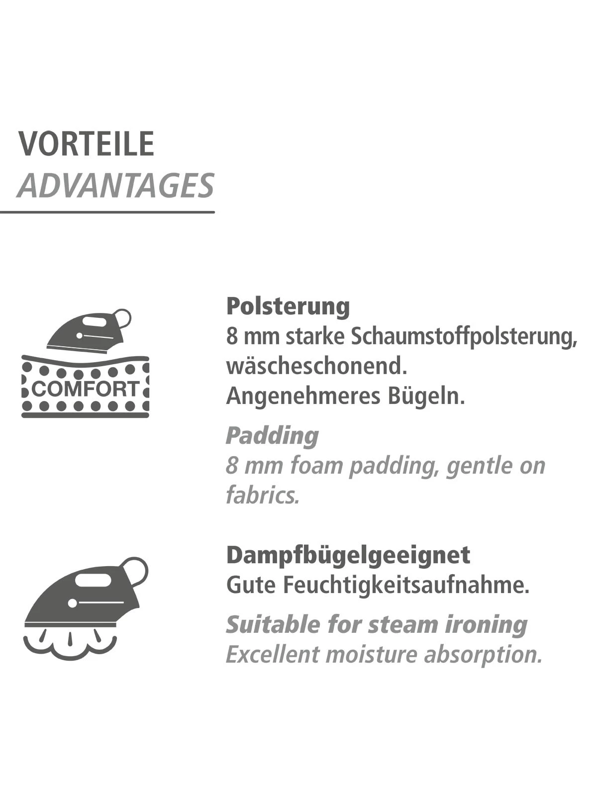 Wenko Bügeltisch Advance In Weiß 18 Wenko Bügeltisch Advance In Weiß – Bild 16