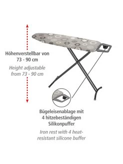 Wenko Bügeltisch Classic Black 120 X 38 Cm In Schwarz -Petromax Store wenko bugeltisch classic black 120 x 38 cm in schwarz 15