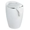 Wenko Hocker Candy White, Mit Wäschesack In Weiß -Petromax Store wenko hocker candy white mit waschesack in weiss