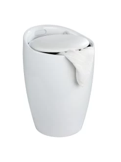 Wenko Hocker Candy White, Mit Wäschesack In Weiß 20 Wenko Hocker Candy White, Mit Wäschesack In Weiß -Petromax Store wenko hocker candy white mit waschesack in weiss 6