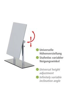 Wenko Kosmetik-Standspiegel Pinerolo In Chrom -Petromax Store wenko kosmetik standspiegel pinerolo in chrom 1