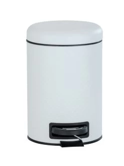 Wenko Kosmetik Treteimer Punto Weiß In Weiß -Petromax Store wenko kosmetik treteimer punto weiss in weiss 5