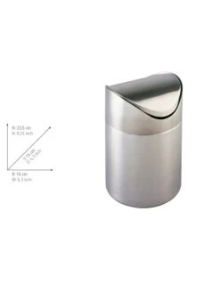 Wenko Kosmetikeimer Otranto Edelstahl In Satiniert -Petromax Store wenko kosmetikeimer otranto edelstahl in satiniert 4