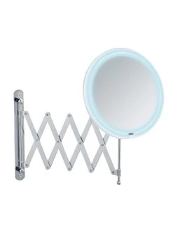Wenko LED Teleskop-Wandspiegel Barona In Chrom -Petromax Store wenko led teleskop wandspiegel barona in chrom 3