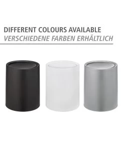 Wenko Schwingdeckeleimer Atri Weiß In Weiß -Petromax Store wenko schwingdeckeleimer atri weiss in weiss 4