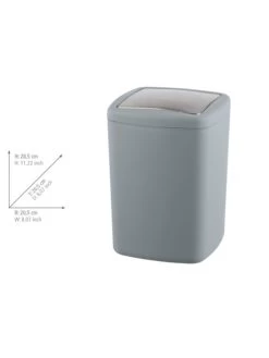 Wenko Schwingdeckeleimer Barcelona L Grau In Grau -Petromax Store wenko schwingdeckeleimer barcelona l grau in grau 6