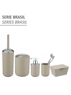 Wenko Schwingdeckeleimer Brasil Taupe L In Grau -Petromax Store wenko schwingdeckeleimer brasil taupe l in grau 3