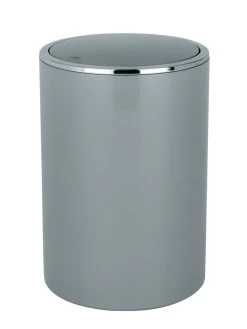 Wenko Schwingdeckeleimer Inca Grey In Grau