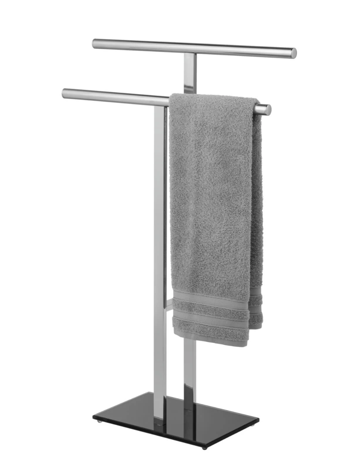 Wenko Stand Handtuchhalter T-Form Lava In Glänzend 7 Wenko Stand Handtuchhalter T-Form Lava In Glänzend – Bild 5