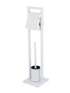 Wenko Stand WC-Garnitur Mengara Weiß In Weiß -Petromax Store wenko stand wc garnitur mengara weiss in weiss 3