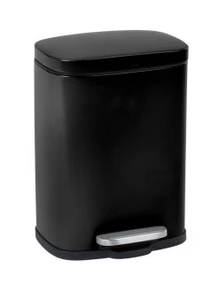 Wenko Treteimer Leno, Schwarz 5 L In Schwarz