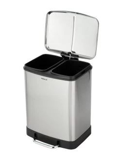 Wenko Treteimer Studio Easy-Close Duo Edelstahl 2 X 12 L In Schwarz 20 Wenko Treteimer Studio Easy-Close Duo Edelstahl 2 X 12 L In Schwarz -Petromax Store wenko treteimer studio easy close duo edelstahl 2 x 12 l in schwarz 4