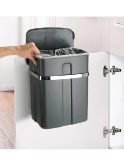 Wenko Tür-Abfalleimer, 12 Liter In Grau -Petromax Store wenko tur abfalleimer 12 liter in grau 19