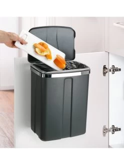 Wenko Tür-Abfalleimer, 12 Liter In Grau -Petromax Store wenko tur abfalleimer 12 liter in grau 6
