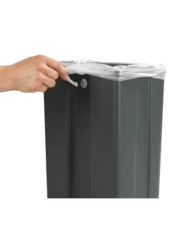 Wenko Tür-Abfalleimer, 12 Liter In Grau -Petromax Store wenko tur abfalleimer 12 liter in grau 9