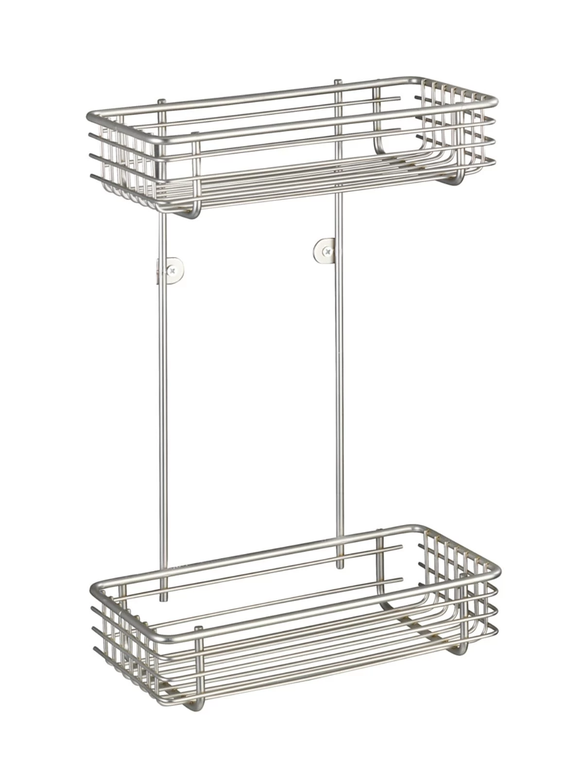 Wenko Universalablage Milano 2 Etagen Satiniert 3 Wenko Universalablage Milano 2 Etagen Satiniert