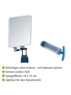 Wenko Vacuum-Loc® Antibeschlagspiegel Quadro In Glänzend 25 Wenko Vacuum-Loc® Antibeschlagspiegel Quadro In Glänzend -Petromax Store wenko vacuum loc r antibeschlagspiegel quadro in glanzend 3