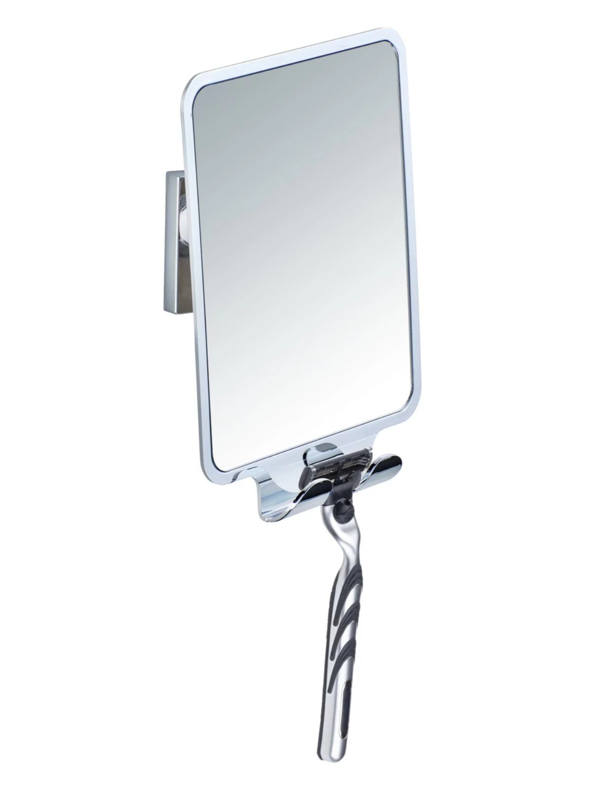 Wenko Vacuum-Loc® Antibeschlagspiegel Quadro In Glänzend 8 Wenko Vacuum-Loc® Antibeschlagspiegel Quadro In Glänzend – Bild 6