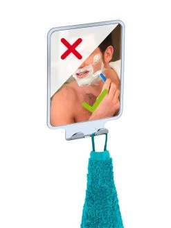 Wenko Vacuum-Loc® Antibeschlagspiegel Quadro In Glänzend 29 Wenko Vacuum-Loc® Antibeschlagspiegel Quadro In Glänzend -Petromax Store wenko vacuum loc r antibeschlagspiegel quadro in glanzend 7