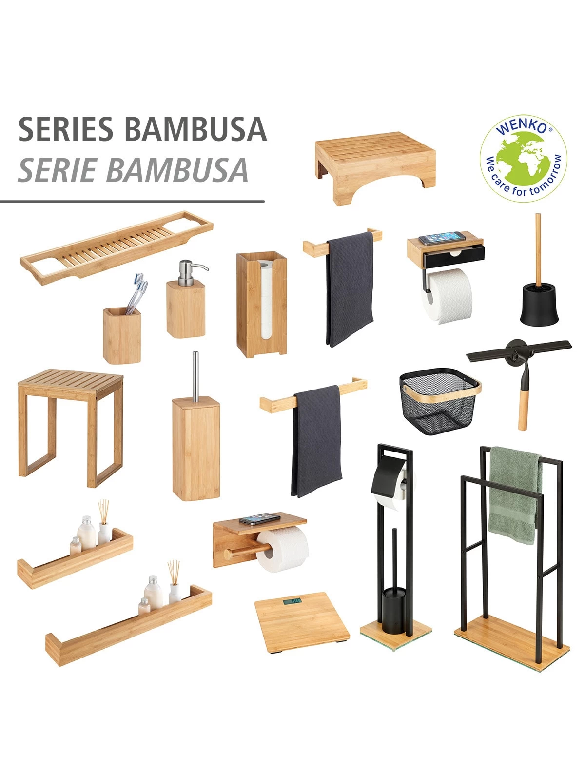 Wenko Wandregal Bambusa Aus Bambus, 60 Cm In Natur 7 Wenko Wandregal Bambusa Aus Bambus, 60 Cm In Natur – Bild 5