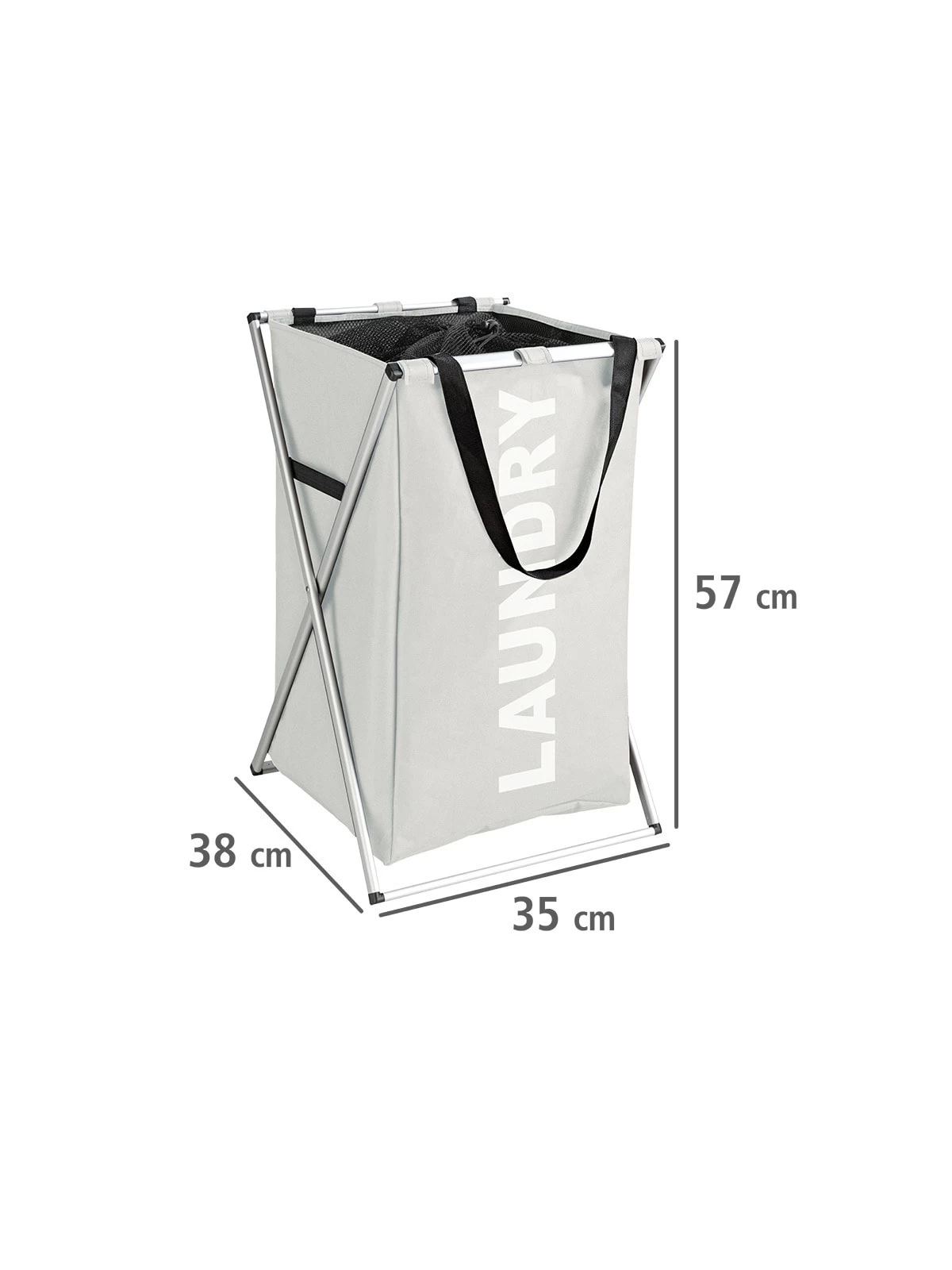 Wenko Wäschesammler Uno Beige In Beige 6 Wenko Wäschesammler Uno Beige In Beige – Bild 4