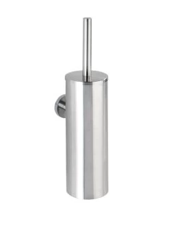 Wenko WC-Garnitur Geschlossen Bosio Edelstahl Matt In Matt