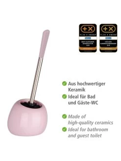 Wenko WC-Garnitur Polaris Pastel Rose In Rosa -Petromax Store wenko wc garnitur polaris pastel rose in rosa 8