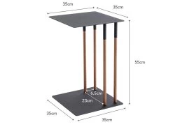 Yamazaki Beistelltisch Plain 35x35x55 Cm In Schwarz 15 Yamazaki Beistelltisch Plain 35x35x55 Cm In Schwarz -Petromax Store yamazaki beistelltisch plain 35x35x55 cm in schwarz 6