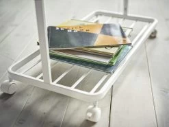 Yamazaki Kinder-Garderobenständer Tower 68,5x135x29 Cm In Weiß -Petromax Store yamazaki kinder garderobenstander tower 68 5x135x29 cm in weiss 5