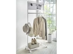 Yamazaki Kinder-Garderobenständer Tower 68,5x135x29 Cm In Weiß -Petromax Store yamazaki kinder garderobenstander tower 68 5x135x29 cm in weiss 8