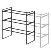 Yamazaki Schuhregal Frame 41-70x46x25cm In Schwarz