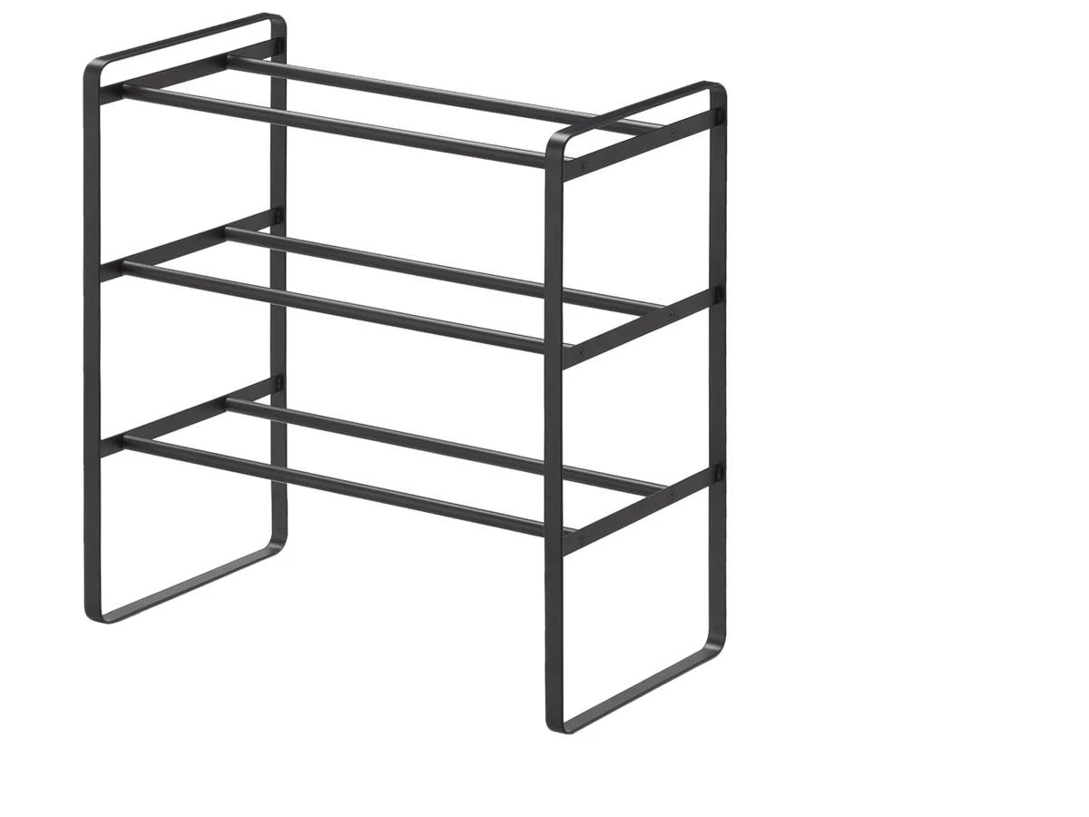 Yamazaki Schuhregal Frame 41-70x46x25cm In Schwarz 5 Yamazaki Schuhregal Frame 41-70x46x25cm In Schwarz – Bild 3
