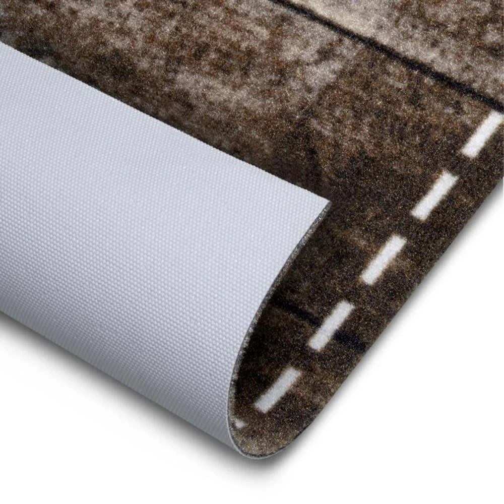 Waschbarer Küchenläufer Holzoptik Kitchen Is Open Taupe Braun 7 Waschbarer Küchenläufer Holzoptik Kitchen Is Open Taupe Braun – Bild 5