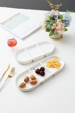 2tlg. Vorspeisenschale In Weiß